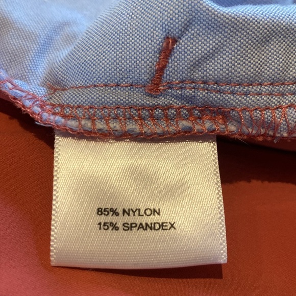 Peter Millar Crown Comfort Preppy Shorts Nylon Rose Pink Size 33 - Picture 8 of 10